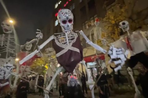 Video: Halloween-Parade in New York