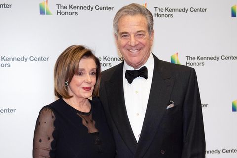Die Sprecherin des Repräsentantenhauses, Nancy Pelosi (Kalifornien), und ihr Ehemann Paul Pelosi