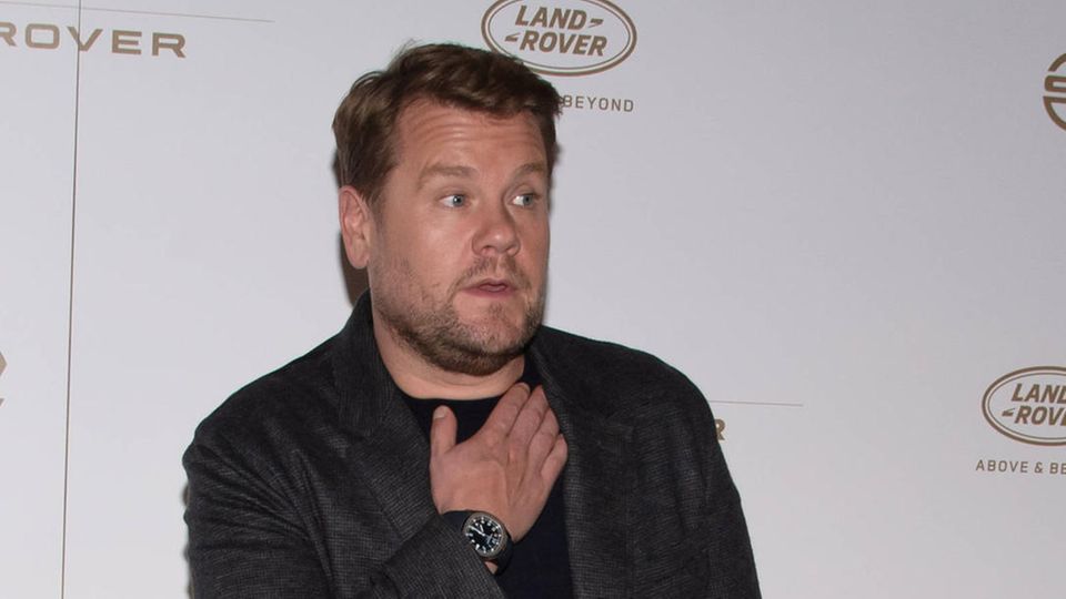 Moderator und Comedian James Corden