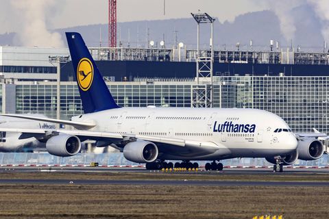 Airbus A380 Taufname "Düsseldorf"