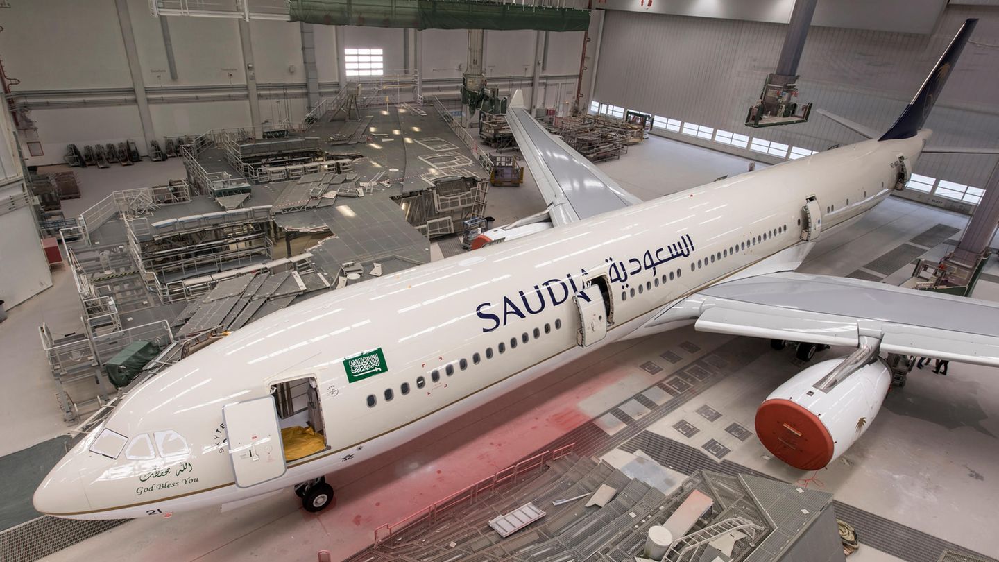 A330 von Saudi Arabian Airlines