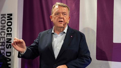 Lars Løkke Rasmussen von den Moderaten