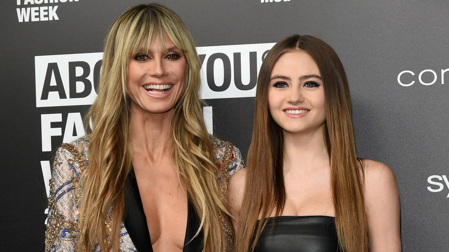 Heidi Klum und Leni Klum