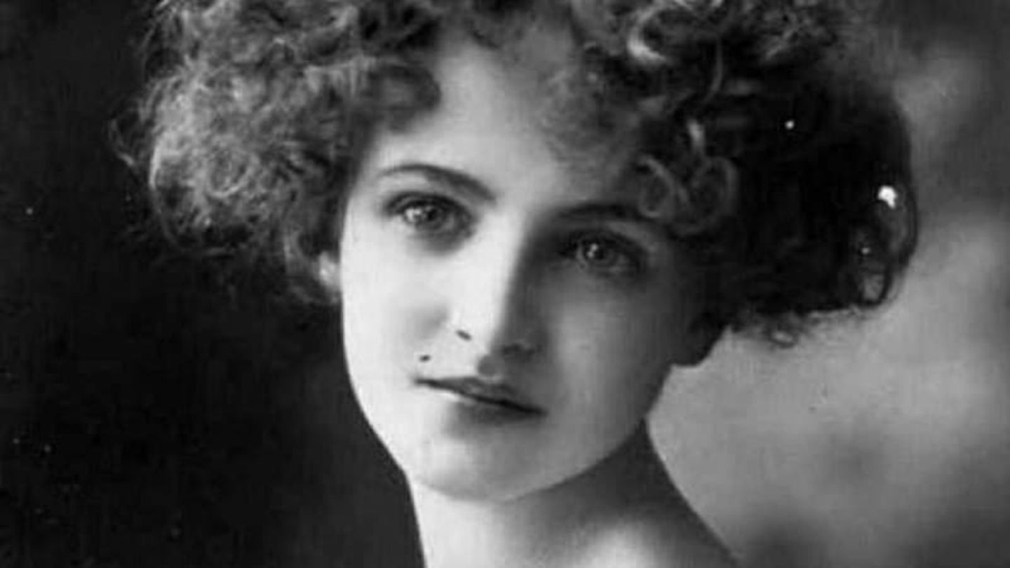 Blanche Monnier als junge Frau