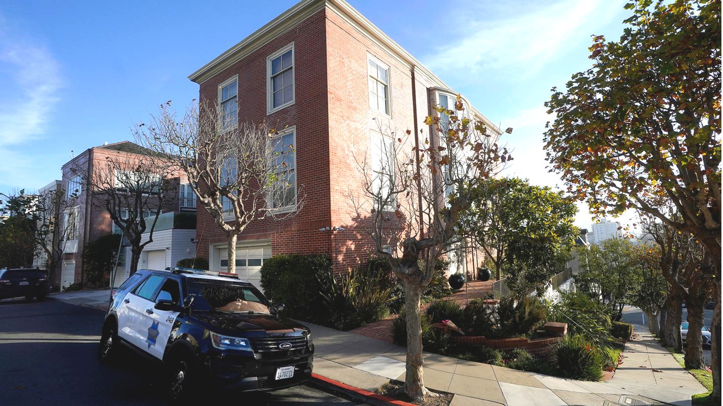 Das Privathaus von Nancy Pelosi und ihrem Ehemann Paul in San Francisco