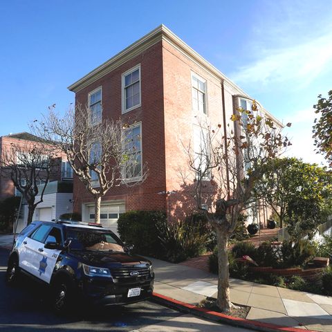 Das Privathaus von Nancy Pelosi und ihrem Ehemann Paul in San Francisco