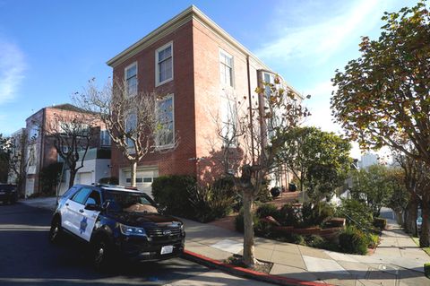 Das Privathaus von Nancy Pelosi und ihrem Ehemann Paul in San Francisco