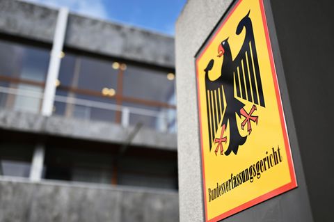 Das Bundesverfassungsgericht in Karlsruhe