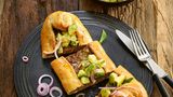Günstig essen: Gefüllte Brottasche
