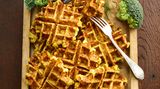Günstig essen: Brokkoliwaffeln