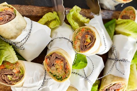 Günstig essen: Tortill-Wraps