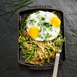 Günstig essen: Kräuterspätzle