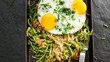 Günstig essen: Kräuterspätzle