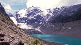 Torrecillas-Gletscher im Nationalpark Los Alerces in Argentinien