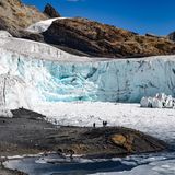 Pastoruri-Gletscher im Huascarán-Nationalpark in Peru