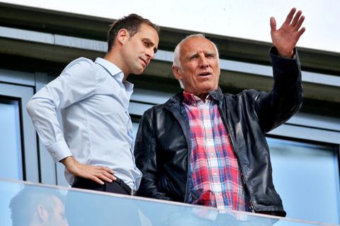 Red Bull-Gründer Dietrich Mateschitz und Oliver Mintzlaff