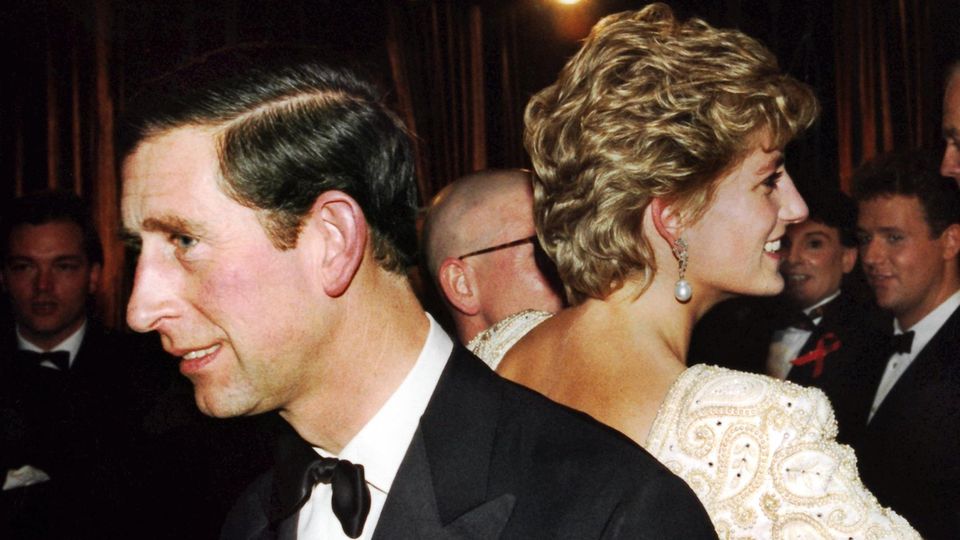 König Charles III. und Prinzessin Diana