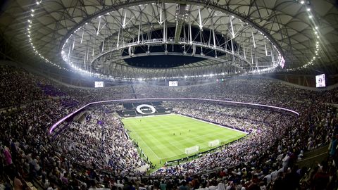 Katar 2002: Blick in das Lusail Iconic Stadium in Doha
