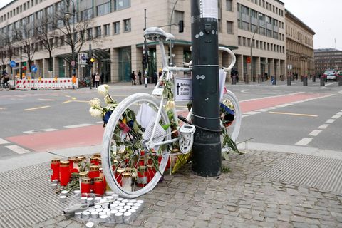Geisterfahrräder in Berlin