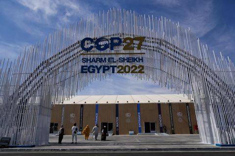 COP-27-Zentrum in Scharm-el-Scheich