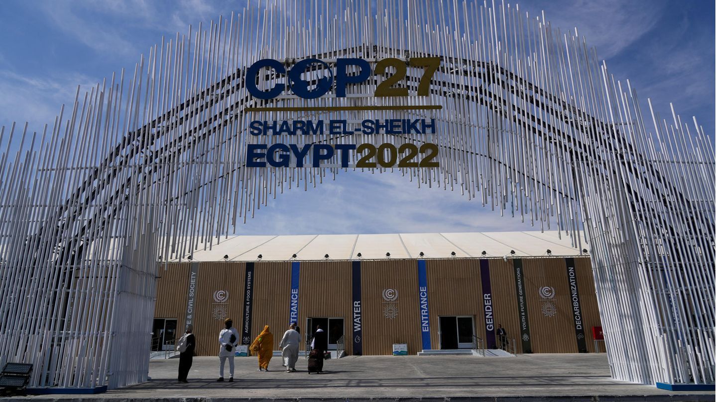 COP-27-Zentrum in Scharm-el-Scheich
