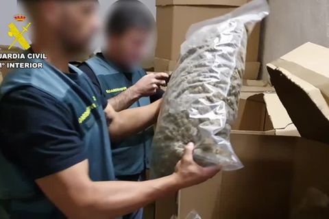 32 Tonnen: Spanien: Größte jemals gefundene Menge Marihuana beschlagnahmt