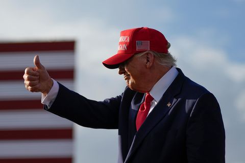 Donald Trump bei einer Wahlkampfveranstaltung in Miami