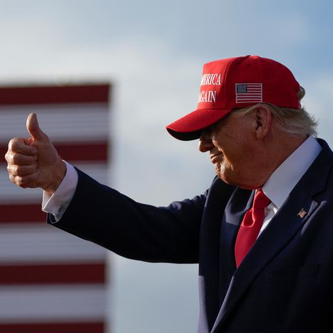 Donald Trump bei einer Wahlkampfveranstaltung in Miami
