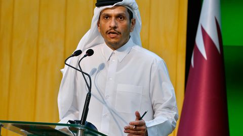 Katar Außenminister Mohammed bin Abdulrahman Al Thani