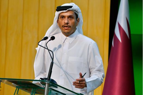 Katar Außenminister Mohammed bin Abdulrahman Al Thani