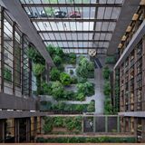 The Ford Foundation Center for Social Justice ist ein 12-stöckiges Bürogebäude in East Midtown Manhattan in New York City. Der Architekt Kevin Roche und sein technischer Partner John Dinkeloo griffen zu einem Mix aus Stahl, Messing, Holz Leder und lebender Vegetation.   Das Gebäude wurde für die Ford Foundation in Auftrag gegeben, damals die größte private Stiftung in den Vereinigten Staaten. Zwischen 2015 und 2018 wurde das Ford Foundation Building umfassend renoviert und restauriert und in Ford Foundation Center for Social Justice umbenannt. Das Ford Foundation Building wurde sowohl nach seiner Fertigstellung als auch nach der Renovierung von der Kritik für sein Design gelobt. Die New York City Landmarks Preservation Commission hat das Gebäude und sein Atrium 1997 als Wahrzeichen der Stadt ausgewiesen.