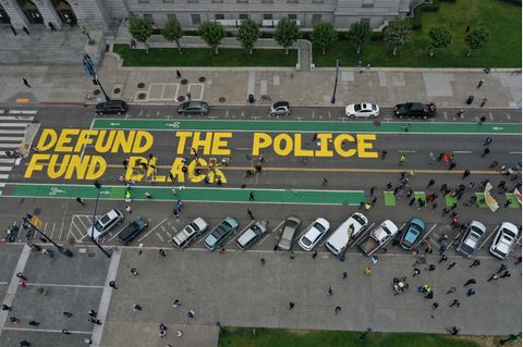Defund Police Woke Demokraten