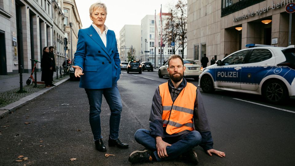 Renate Künast und Theo Schnarr über Klimaprotest