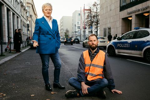 Renate Künast und Theo Schnarr über Klimaprotest
