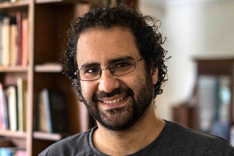 Der ägyptische Menschenrechtsaktivist Alaa Abdel Fattah, hier im Mai 2019 in seiner Kairoer Wohnung