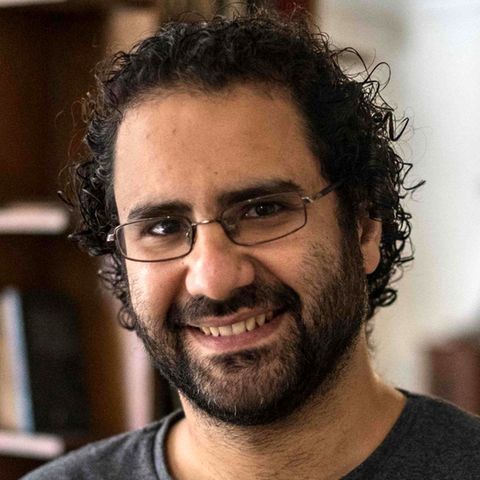 Der ägyptische Menschenrechtsaktivist Alaa Abdel Fattah, hier im Mai 2019 in seiner Kairoer Wohnung