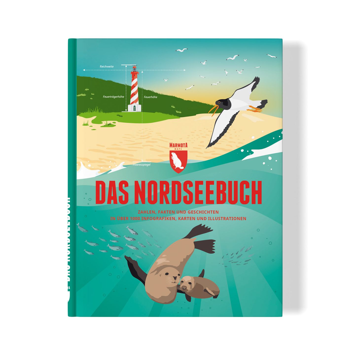 Das Nordseebuch - Das große infografische Buch über die Nordsee.