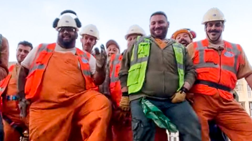 Tanzende italienische Bauarbeiter: Dieses Video verbreitet gute Laune auf Tiktok