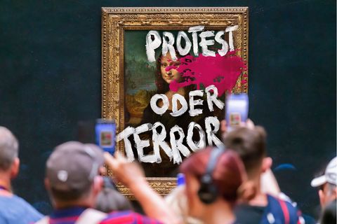 Stern Montage zu Klimaprotest