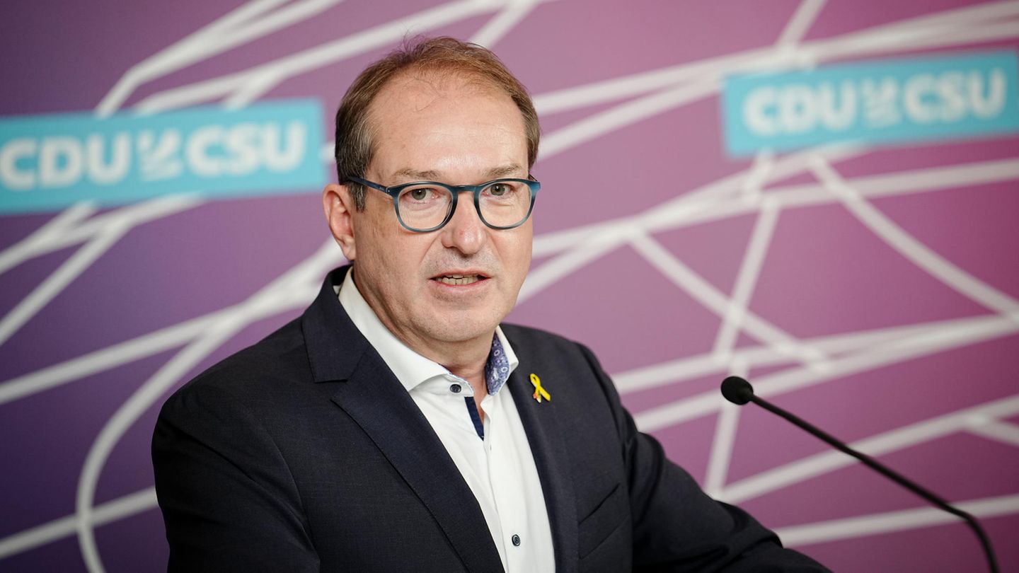 CSU-Landesgruppenchef Alexandra Dobrindt warnt vor der Radikalisierung von Klimaaktivistinnen und -aktivisten