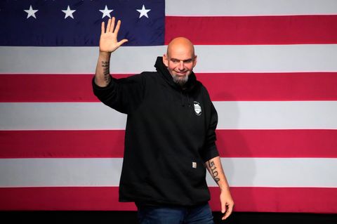 John Fetterman, Demokrat in Pennsylvania