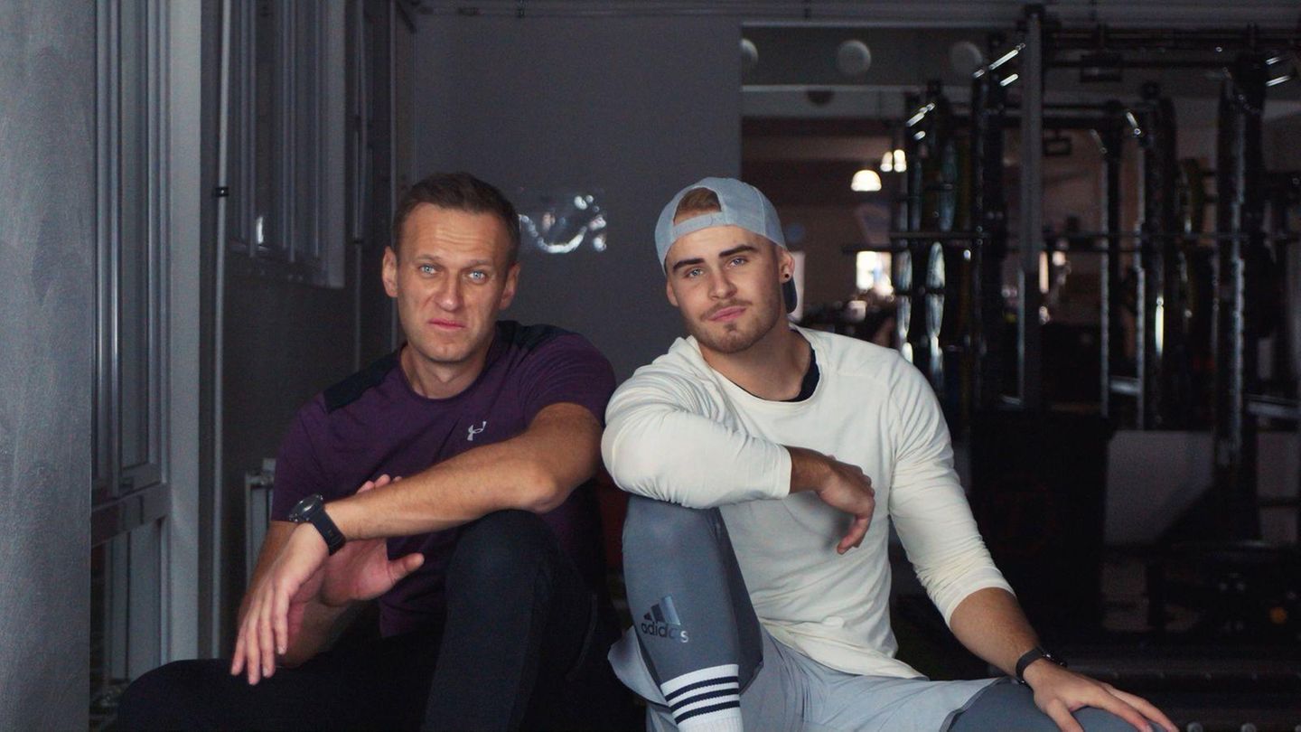 Personal Trainer Björn Leber und Alexej Nawalny Personal Trainer Björn Leber und Alexej Nawalny