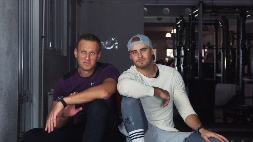 Personal Trainer Björn Leber und Alexej Nawalny