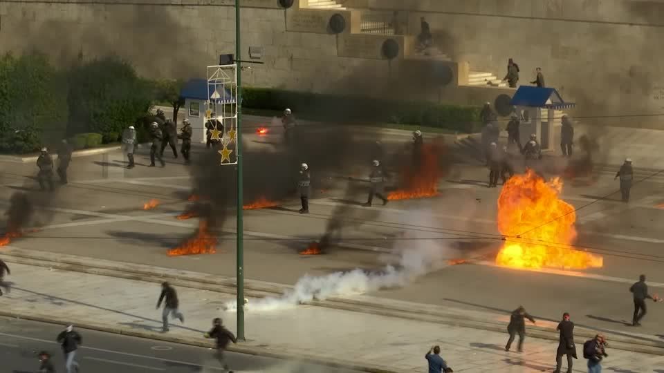 Video: Streiks in Griechenland angesichts steigender Lebenshaltungskosten