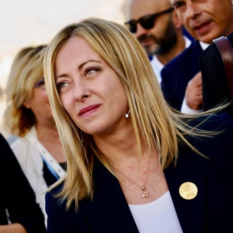 Giorgia Meloni beim COP27 in Ägypten