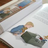 Aufnahme einer Seite im Buch “Tino & der Trost-Tiger: Eine Reise durch das Trauerland”