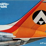 Farbenfroh: der Atlantis-Geschäftsbericht 1969