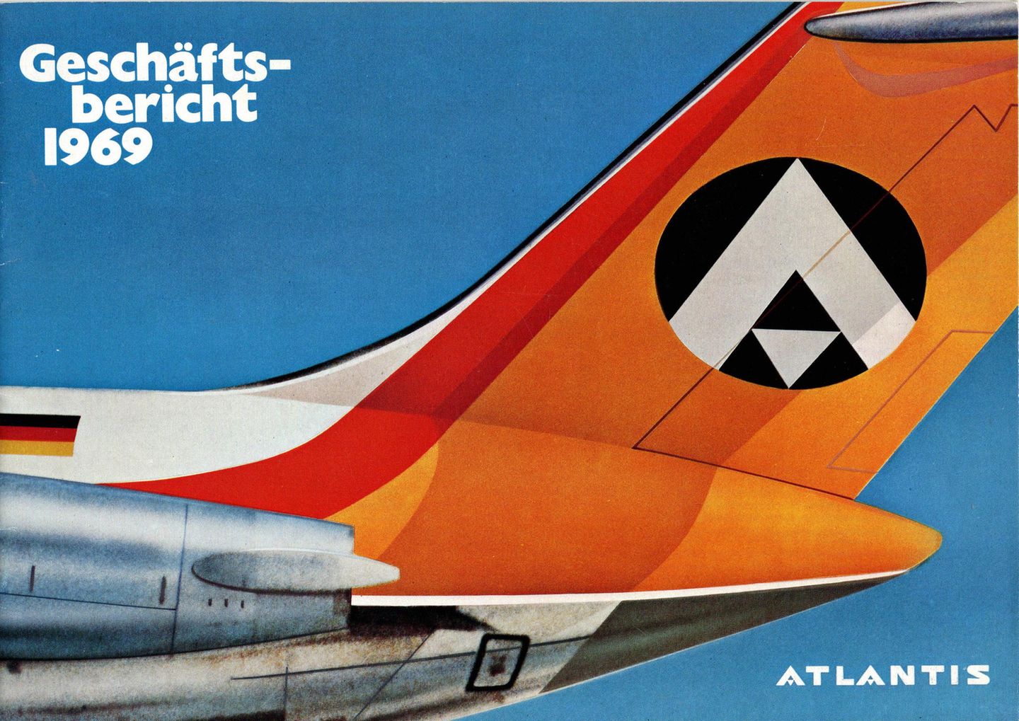 Farbenfroh: der Atlantis-Geschäftsbericht 1969