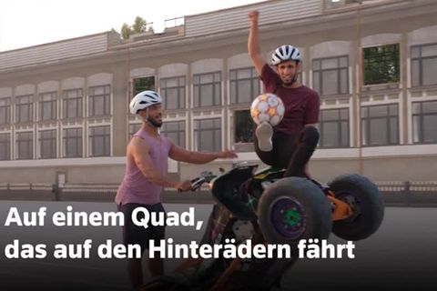 Video: Guinness-Buch feiert "Super Skills"