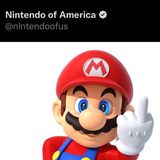 "Nintendo of America" erlaubte sich einen der ersten Streiche. Mit dem Mittelfinger grüßte der angebliche Mario seine Follower. Trotz blauem Haken ist der Account natürlich nicht der echte.